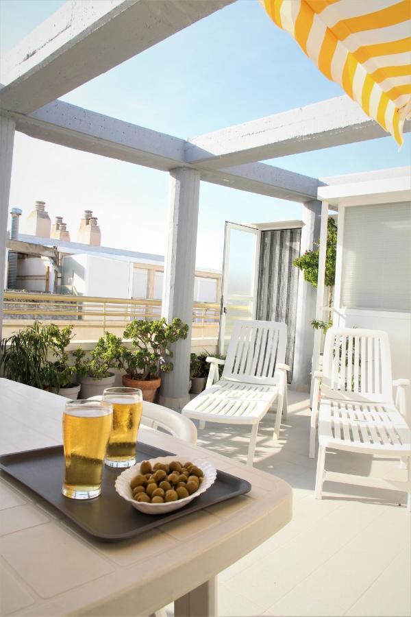 La Perla Apartment, Paradis Park, La Pineda - Atico 1ª Linea - Solarium - Wifi - Piscina Exteriér fotografie